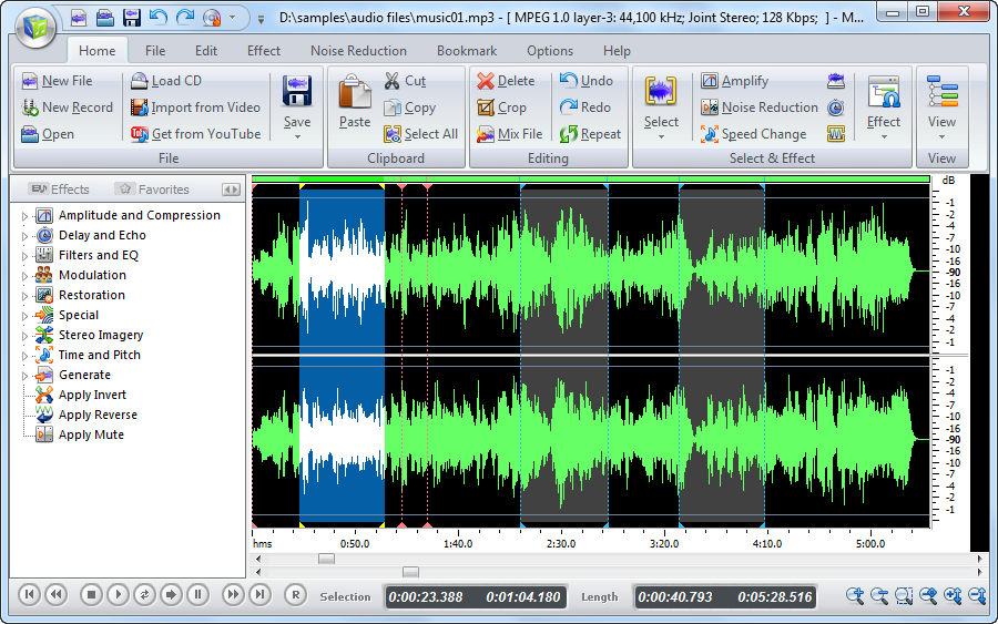 MP3 Audio Editor 9.1.1