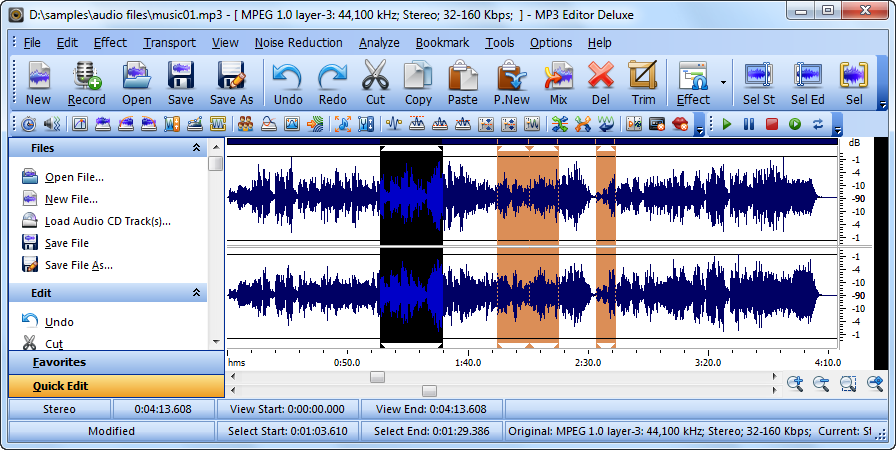 MP3 Editor Deluxe 4.3.1