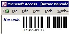 MS Access Barcode Integration Kit 2008