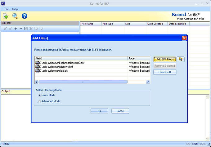 MS Exchange Backup Recovery 12.10.01