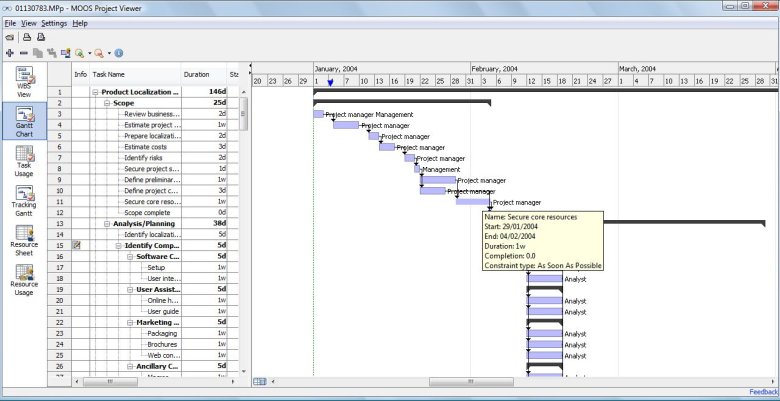 MS Project Viewer 3.1.2