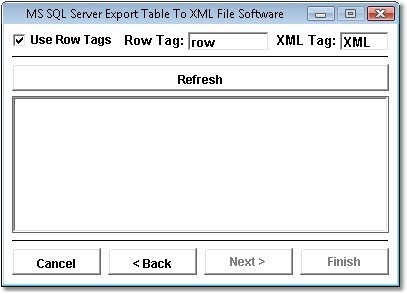 MS SQL Server to XML Convert Software 7.0