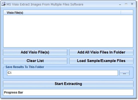 MS Visio Extract Images From Multiple Files Software 7.0