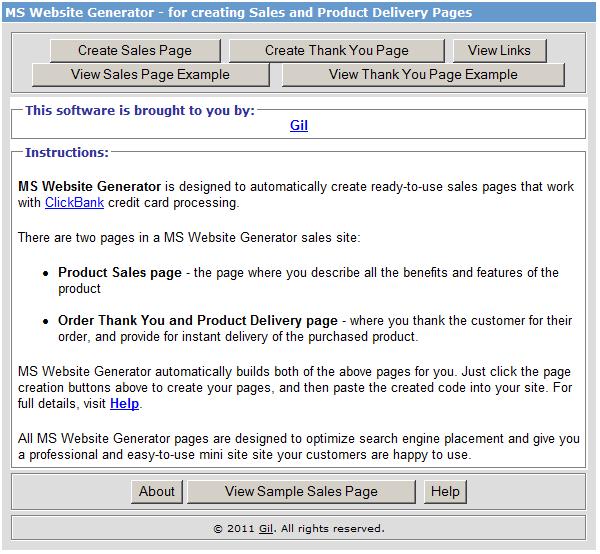 MS Website Submitter 1.00