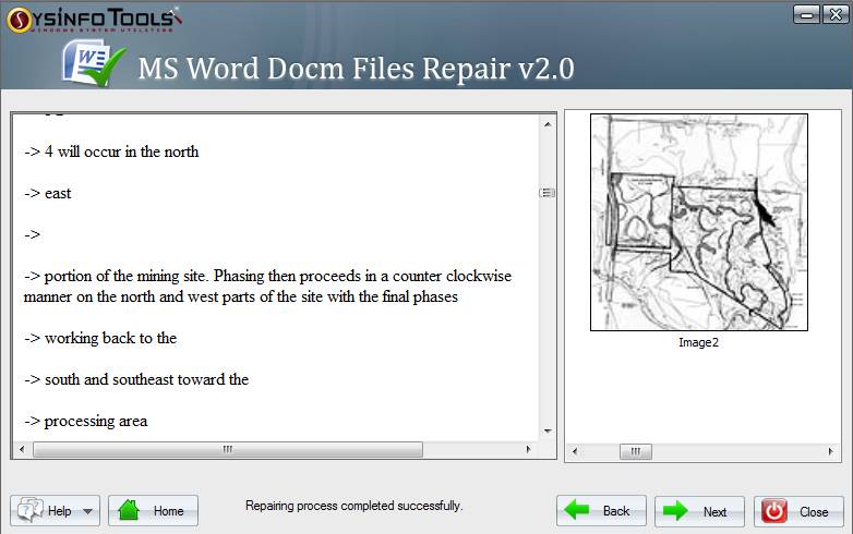 MS Word DOCM Recovery from SysInfoTools 2.0
