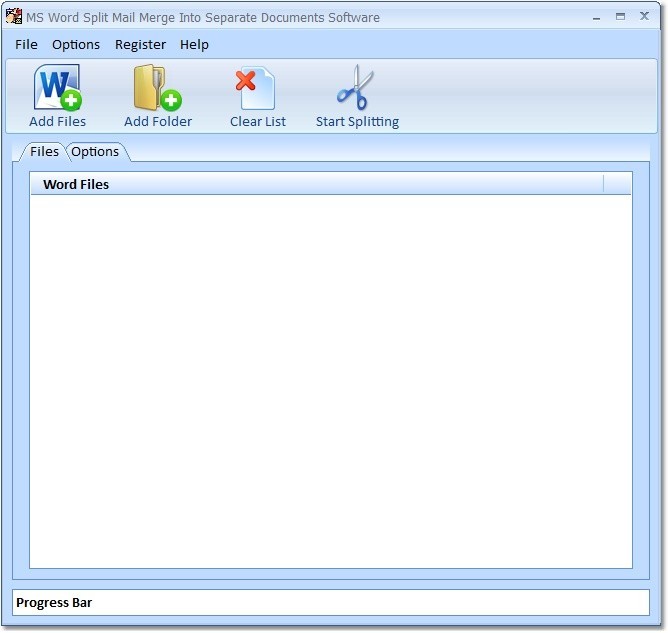 MS Word Split Mail Merge Into Separate Documents Software 7.0