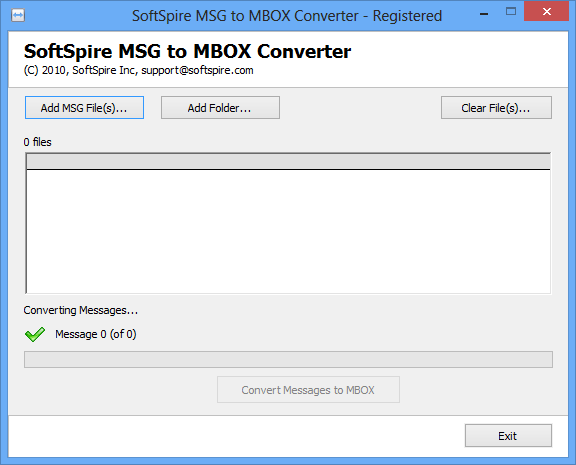 MSG to MBOX Converter 1.6.7