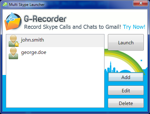 Multi Skype Launcher 1.8