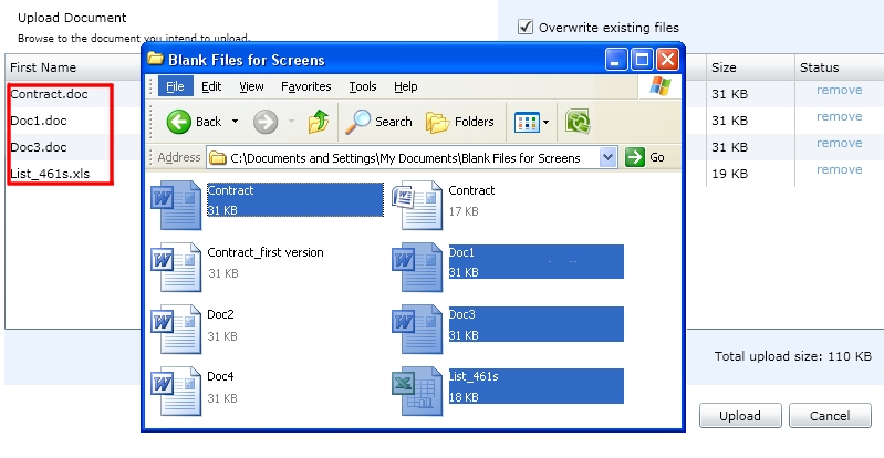 Multiple Files Uploader for SharePoint 1.0.0
