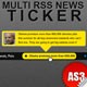 Multiple RSS News Ticker 1.0