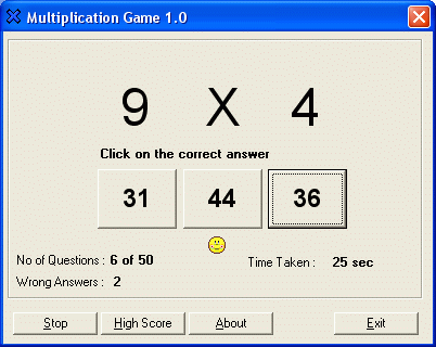 Multiplication Game 1.1