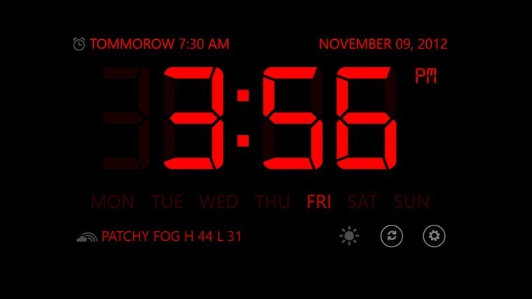 Music Alarm Clock for for Win8 UI 1.0
