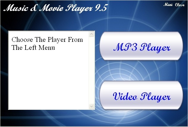 Music And Movie Player 9.5