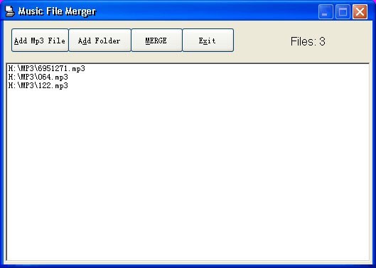 Music File Merger 1.1