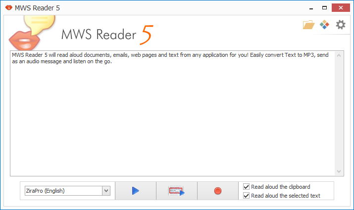 MWS Reader 5.5