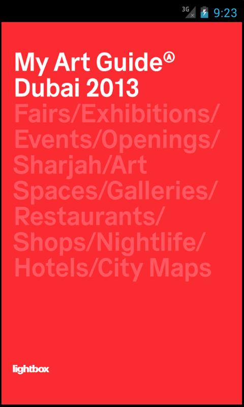 My Art Guide Art Dubai PRO 1.0