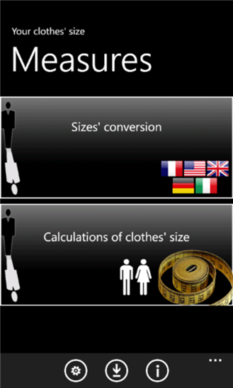 My clothes' size 1.5.0.5