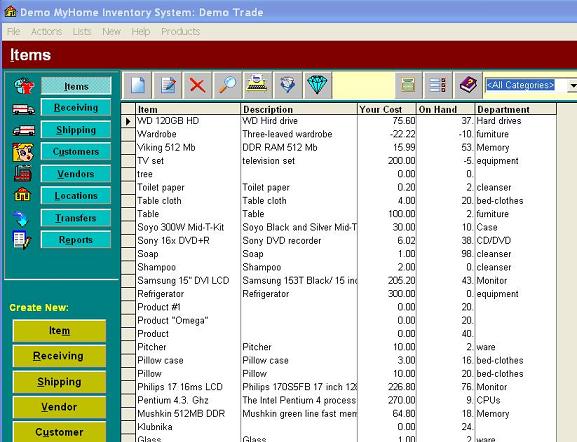 MyHome Inventory System 3.2.3