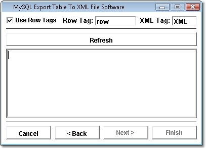 MySQL to XML Convert Software 7.0