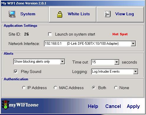 myWIFIzone WIFI Internet Access Blocker 4.0