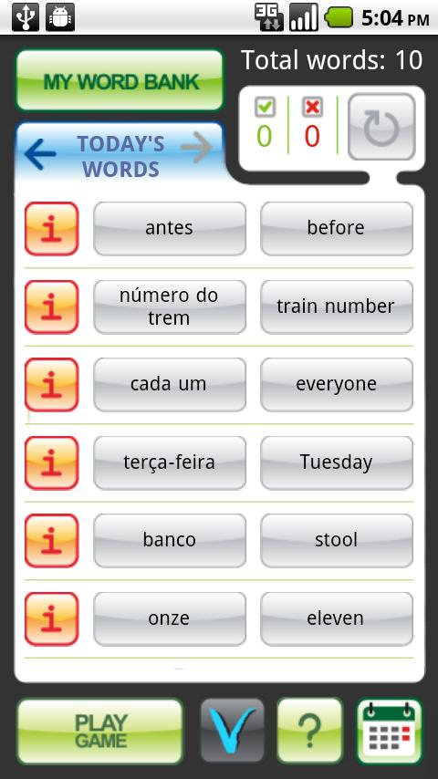 MyWords - Brazilian Portuguese 1.1.2