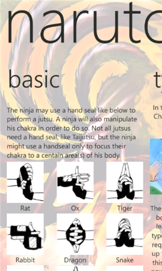 Naruto Chakra Hand Seal Guide 1.0.0.0