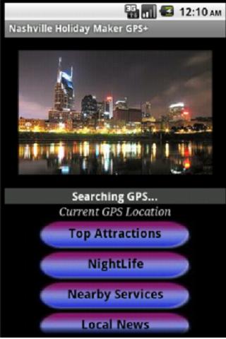 Nashville Holiday Guide GPS 2.50