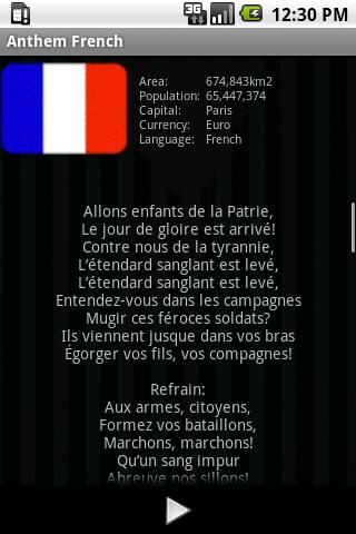 National Anthem France 1.0