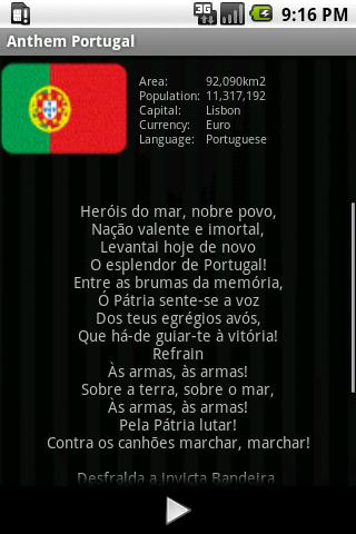 National Anthem Portugal 1.0