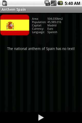 National Anthem Spain 1.0