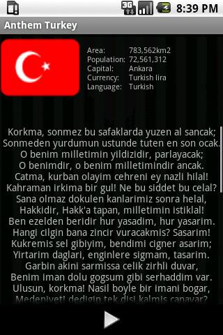 National Anthem Turkey 1.0