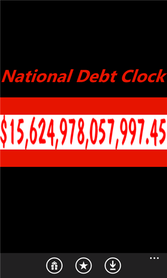 National Debt Clock 1.3.0.0