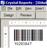 Native Barcode Generator for Crystal Reports 2006