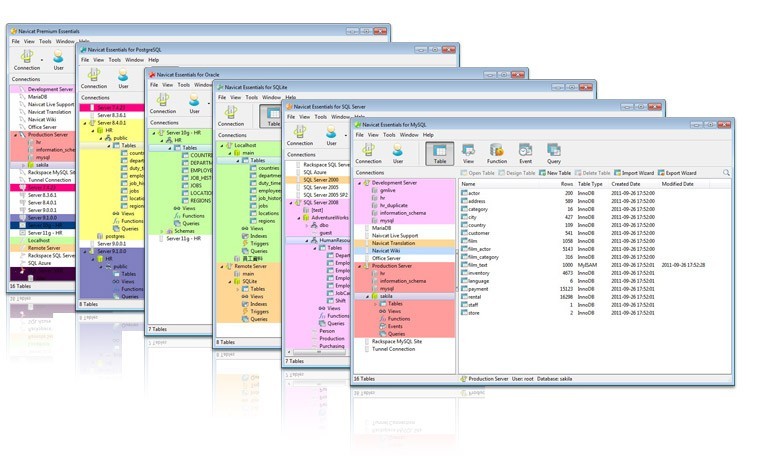 Navicat Essentials for SQL Server (Windows) - SQL Server GUI tool - MS SQL management 10.0.8