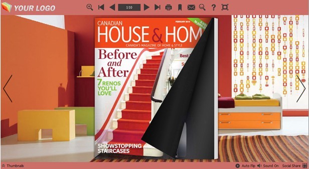 Neat Home Theme for Flip Book Designing 1.0