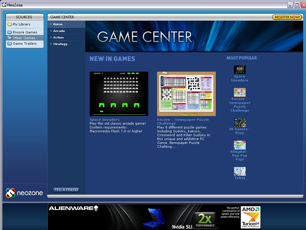 NeoZone Game Center Arcade 2.5