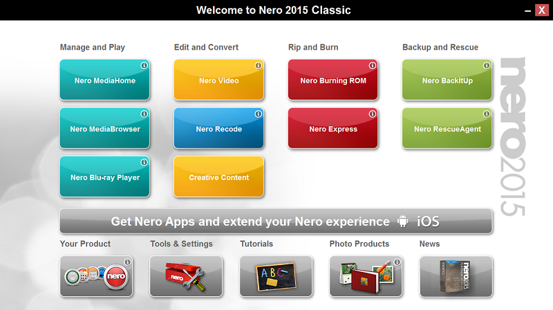 Nero 2015 Classic 16.0.05000.1