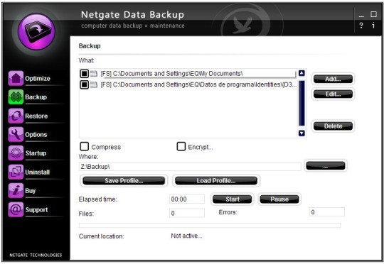 NetData Backup 1.0.195