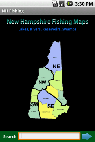 New Hampshire Fishing Maps 4K 1.0