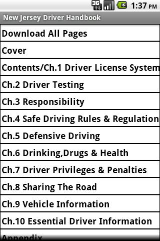 New Jersey Driver Handbook 4.1