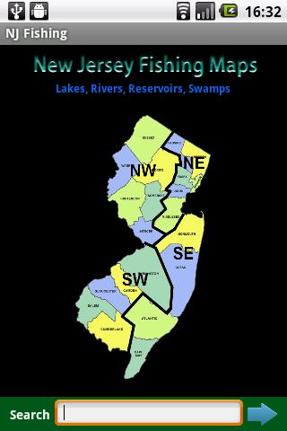 New Jersey Fishing Maps - 4000 1.0