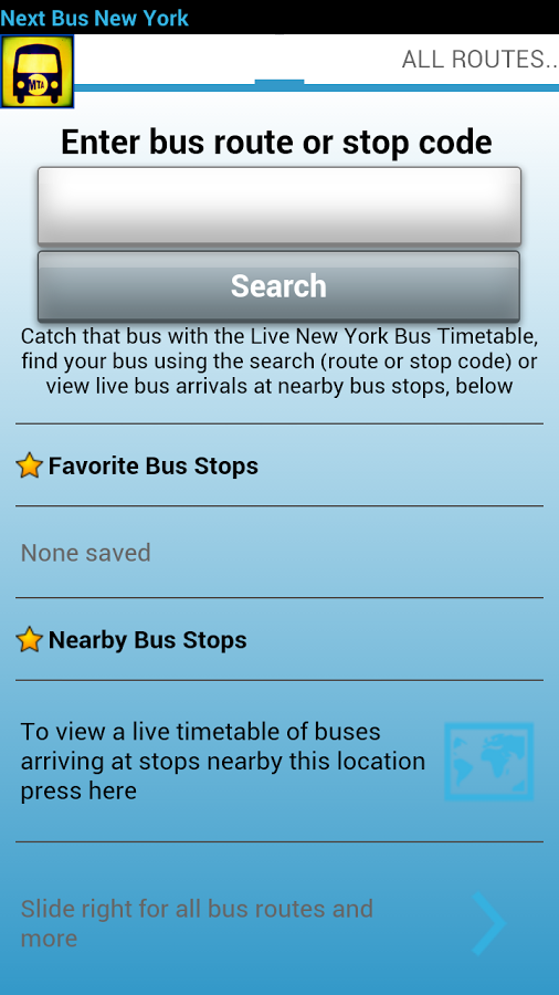 Next Bus New York + Widgets 1.1