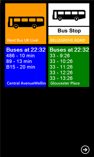 Next Bus UK Live! 2.1.0.1