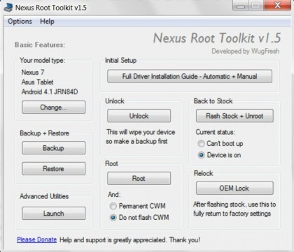 Nexus Root Toolkit 1.6.3