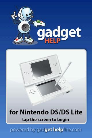 Nintendo DS - Gadget Help 1.0