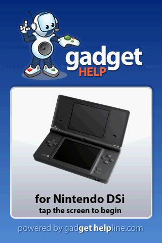 Nintendo DSi - Gadget Help 1.0
