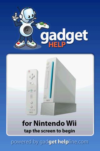 Nintendo wii - Gadget Help 1.0