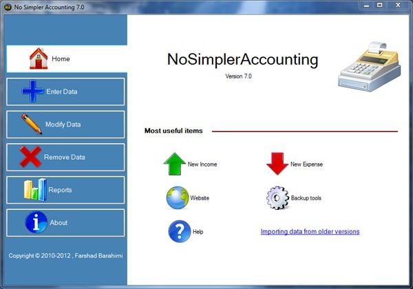 No Simpler Accounting 8.0