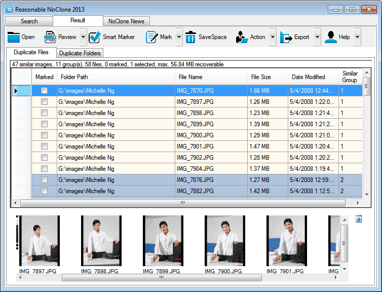 NoClone Home - Duplicate File Finder 6.0.25d