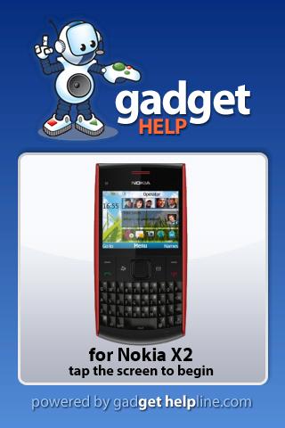 Nokia-X2 Gadget Help 1.0